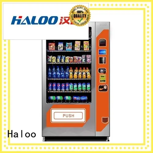 Haloo high capacity coffee vending machine factory direct supply for food 1