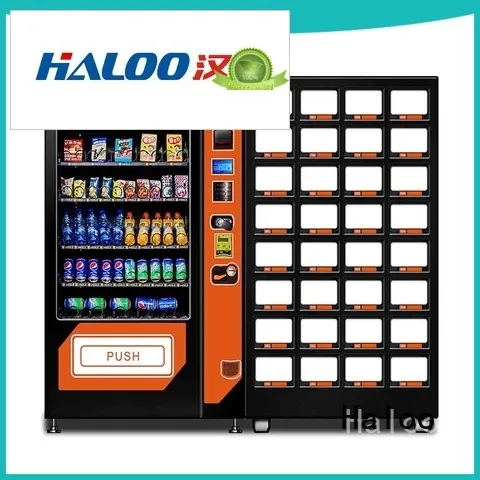 Haloo automatic cold drink vending machine wholesale for food 1