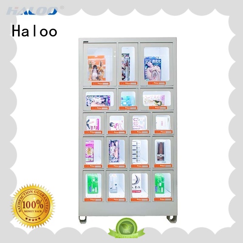 Haloo power-off protection food vending machines design for adult toys 1