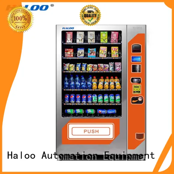 Haloo chocolate vending machine factory direct supply for food 1