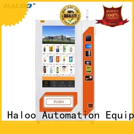 Haloo GPRS remote manage vending machine price wholesale for merchandise 1