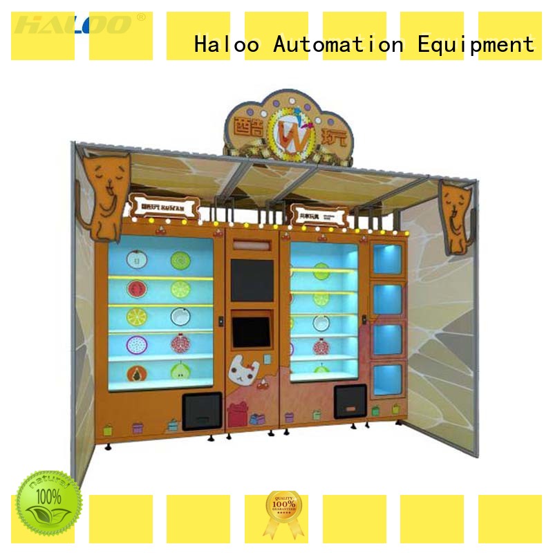 Haloo smart remote management cigarette vending machine design for garbage cycling 1