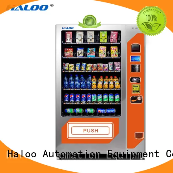 Haloo convenient cold drink vending machine manufacturer for food 1