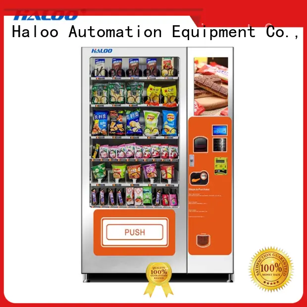 Haloo beverage vending machine factory direct supply for snack 1