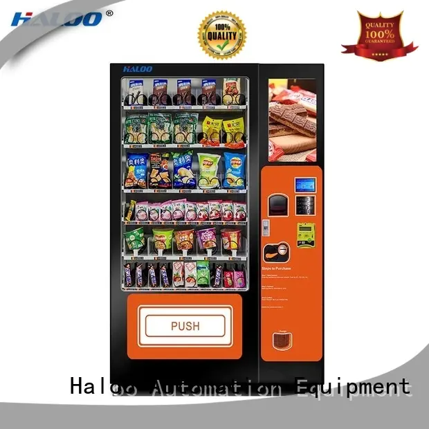 Haloo professional snack vending machine factory for shopping mall 1