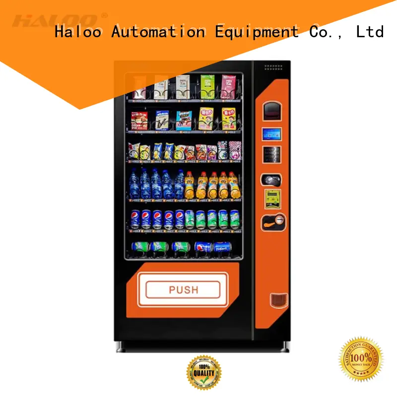 Haloo coffee vending machine customized for food 1