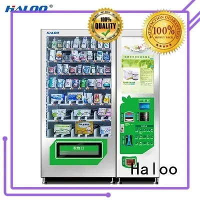 Haloo anti-theft snack vending machine wholesale 1