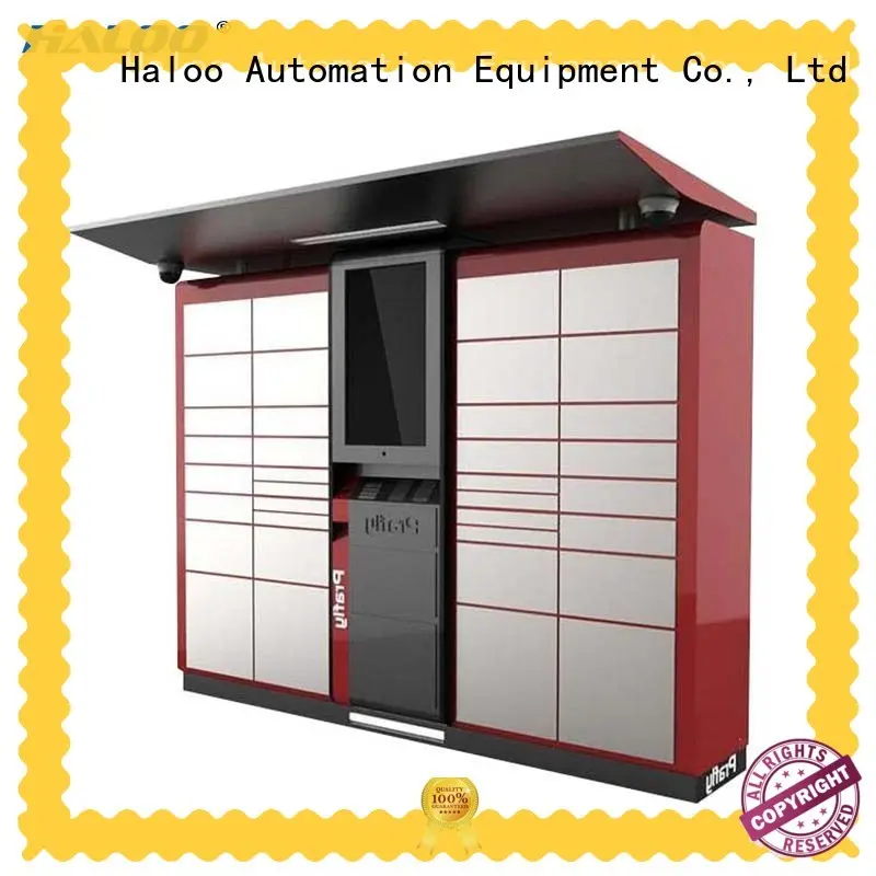 Haloo smart remote management robot vending machine design for lucky box gift 1