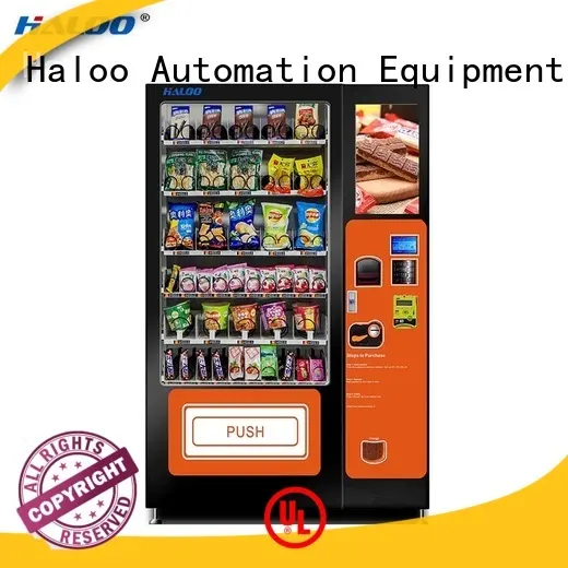 Haloo drink vending machine design for shopping mall 1