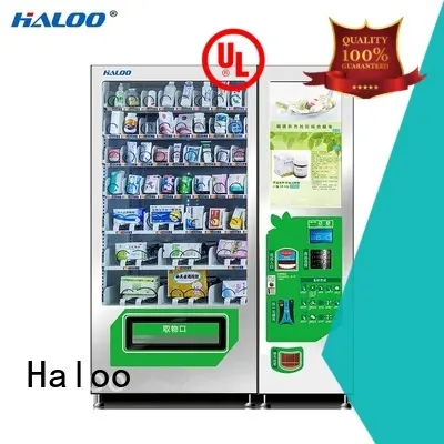 Haloo smart soda vending machine manufacturer for shopping mall 1