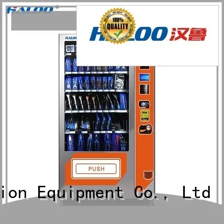 Haloo cold drink vending machine customized for snack 1