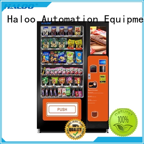 Haloo high capacity soda vending machine wholesale 1