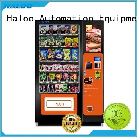 Haloo high capacity soda vending machine wholesale 1
