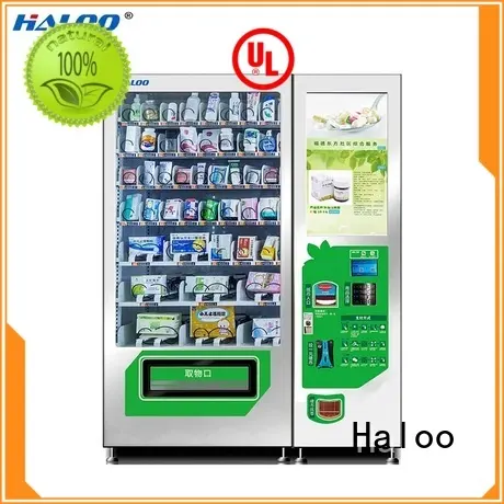 Haloo intelligent drink vending machine factory for shopping mall 1