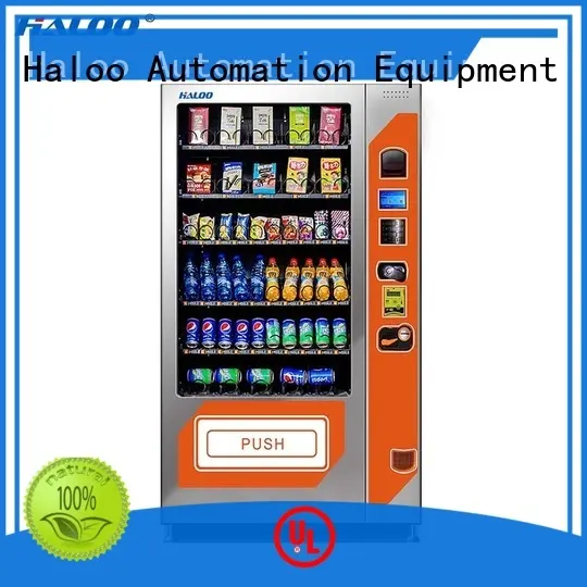 Haloo high quality soda snack vending customized for drink 1