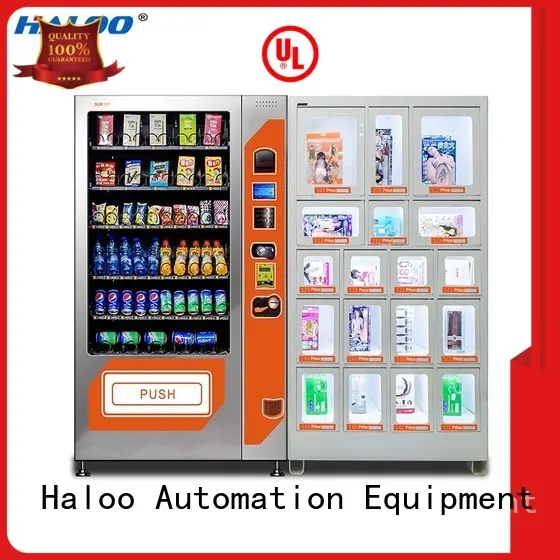 Haloo ads touch screen condom machine customized for shopping mall1 1