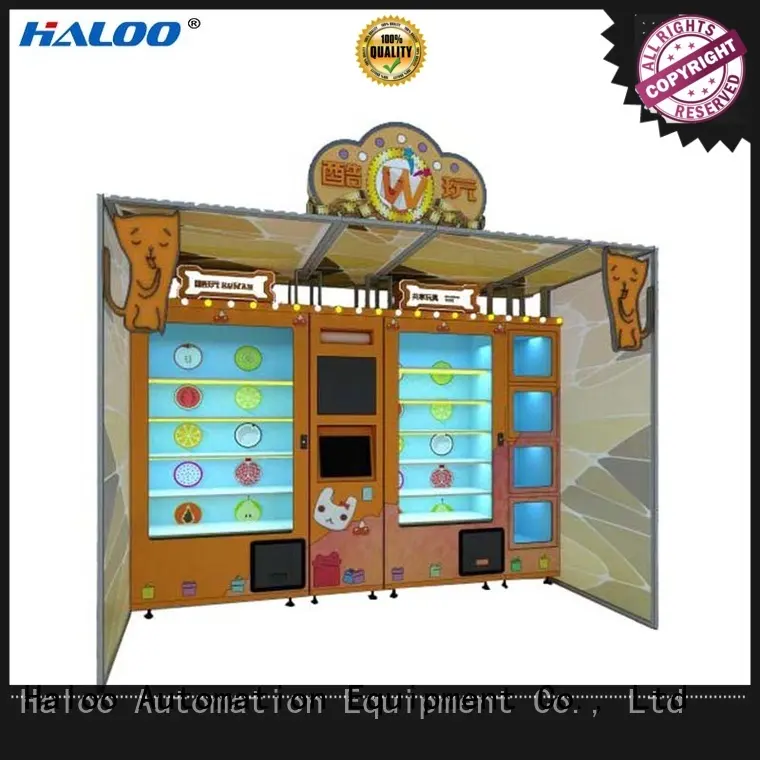 Haloo robot vending machine customized for garbage cycling 1