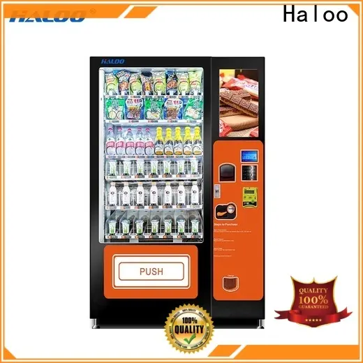 Haloo convenient canteen vending design for drinks 1