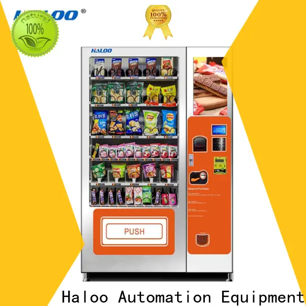 Haloo latest soda snack vending factory direct supply for food 1