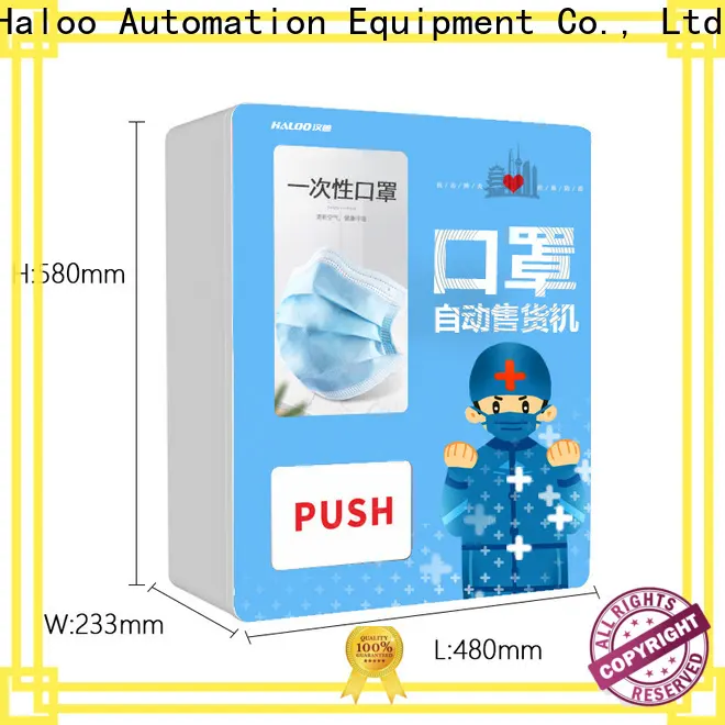 HALOO-DLE-10C+CRE-4A-006 Sex product condom automatic vending machine with 21.5inches ads touch screen7 1