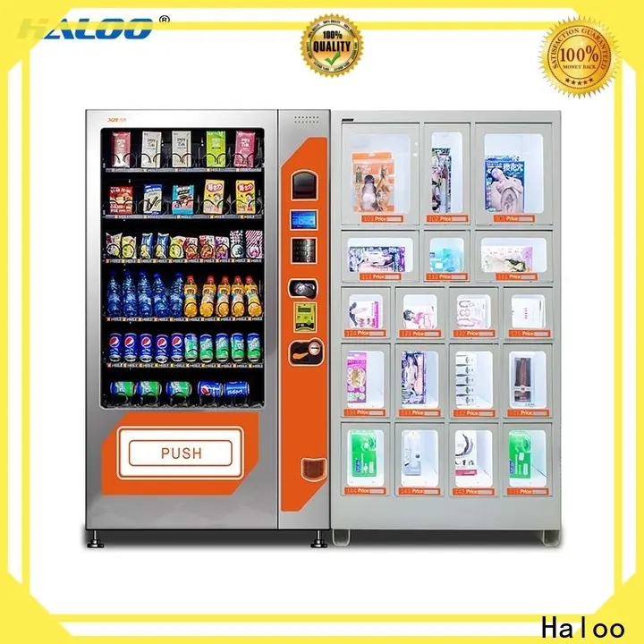 Haloo condom vending machine supplier for shopping mall 1