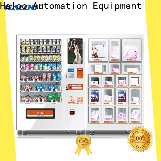Haloo ads touch screen condom dispenser supplier for pleasure 1