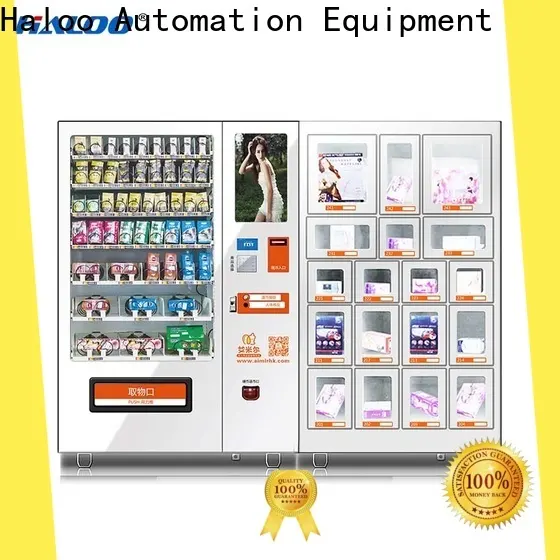 Haloo ads touch screen condom dispenser supplier for pleasure 1