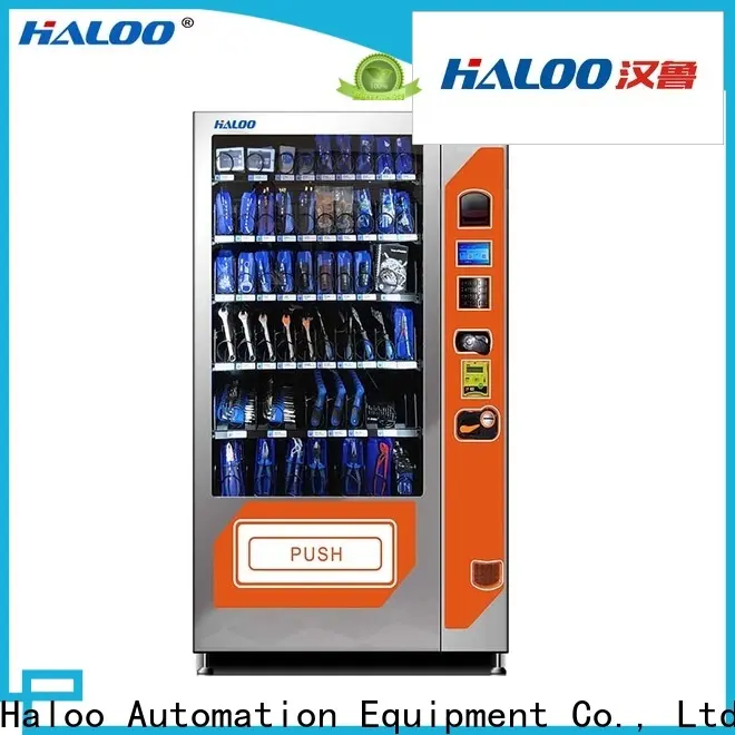 Haloo top coffee vending machine customized for snack 1