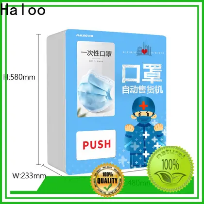 HALOO-DLE-10C+CRE-4A-006 Sex product condom automatic vending machine with 21.5inches ads touch screen9 1