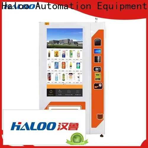 Haloo intelligent snack vending machine manufacturer for shopping mall 1