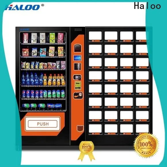 Haloo latest beverage vending machine with good price for snack 1