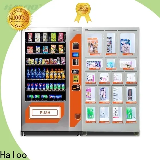 Haloo condom vending machine customized for shopping mall 1