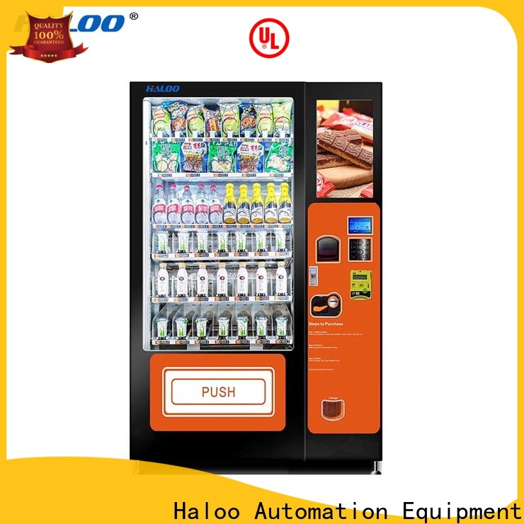 Haloo automatic sandwich vending machine wholesale for fragile goods 1