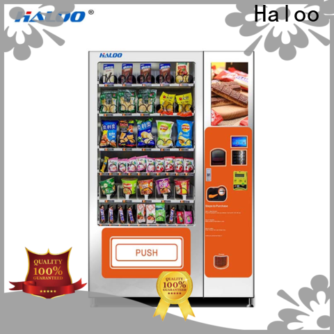 Haloo custom beverage vending machine factory direct supply for snack 1