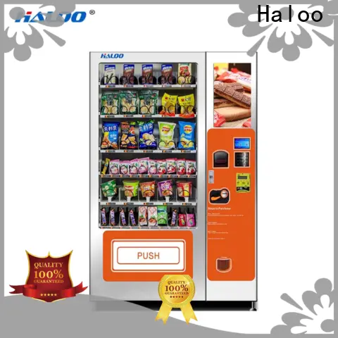 Haloo custom beverage vending machine factory direct supply for snack 1