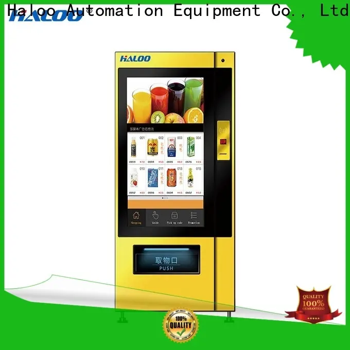 Haloo healthy vending machines manufacturer 1
