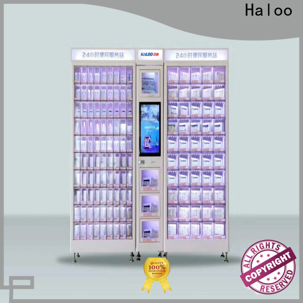 Haloo high capacity food vending machines manufacturer for adult toys 1