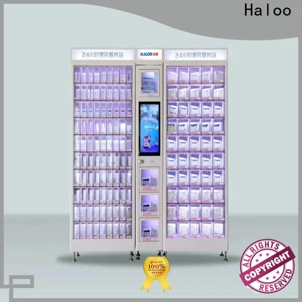 Haloo high capacity food vending machines manufacturer for adult toys 1