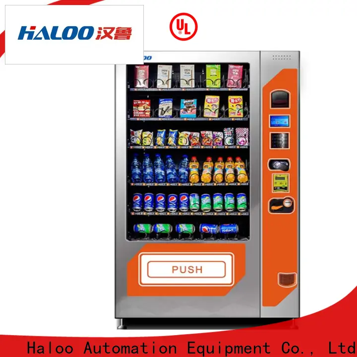 Haloo best combo vending machines customized for food 1