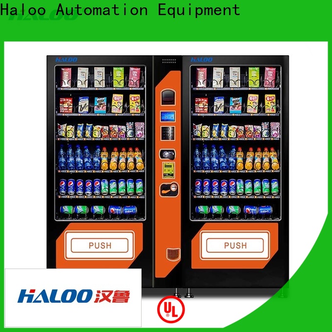 Haloo beverage vending machine design for snack 1
