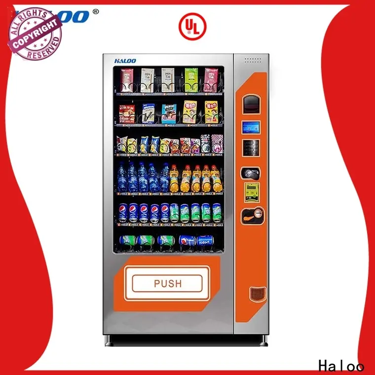 Haloo top cold drink vending machine factory direct supply for snack1 1