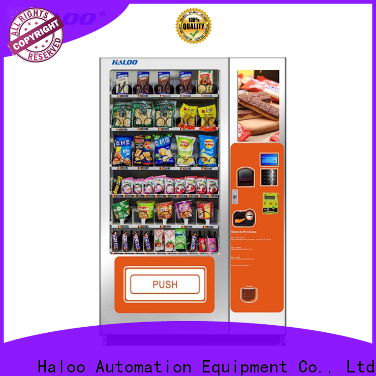 Haloo best combo vending machines with good price for food 1