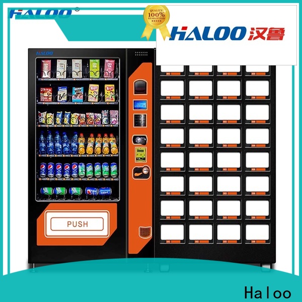 Haloo tea vending machine customized for snack 1