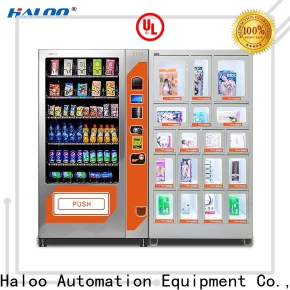 Haloo condom machine customized for shopping mall 1