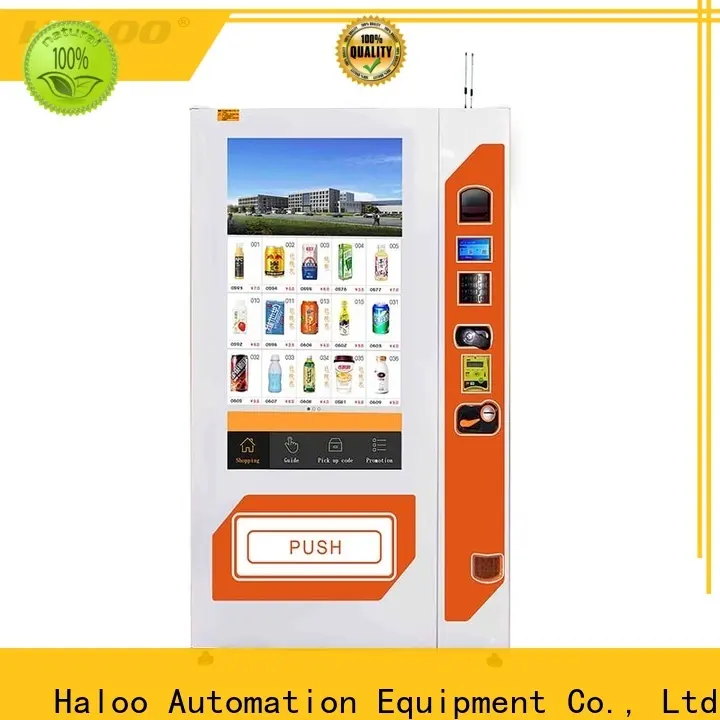 Haloo healthy vending machines factory for shopping mall 1