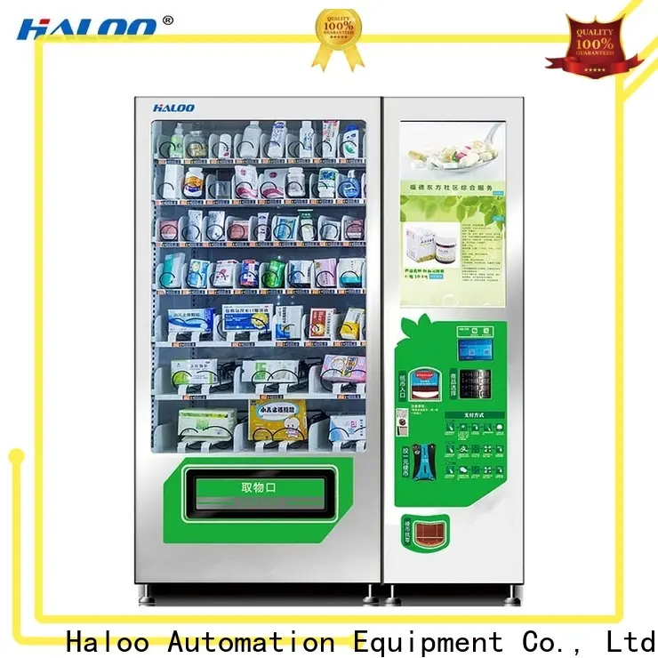 Haloo high capacity drink vending machine design for merchandise 1