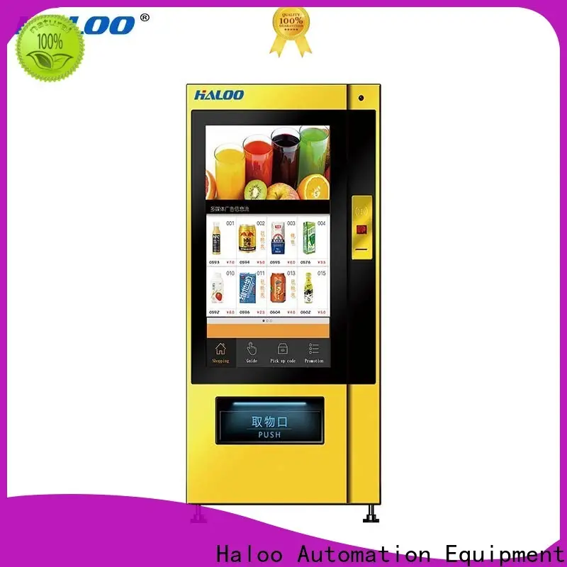 Haloo snack vending machine factory for shopping mall 1