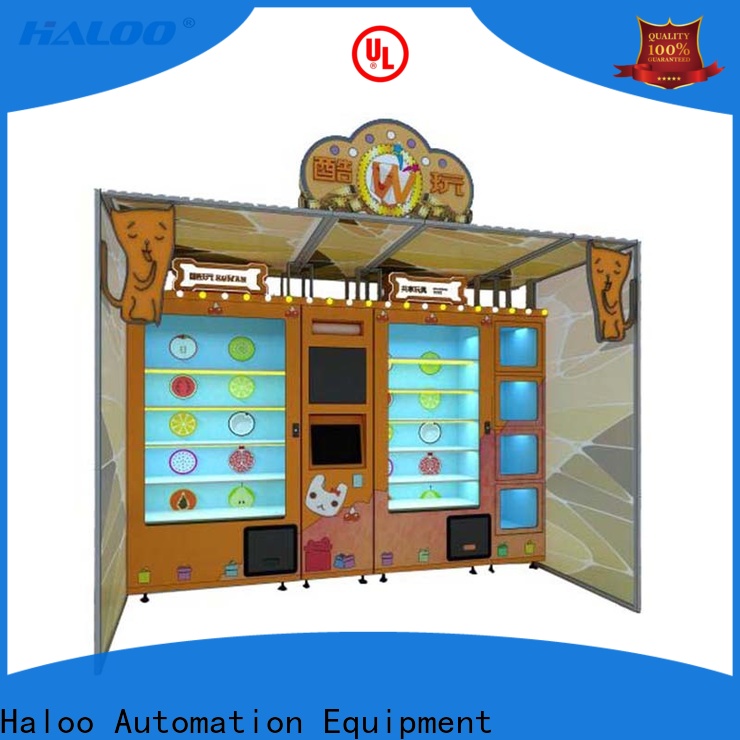 Haloo energy saving robot vending machine design for garbage cycling 1