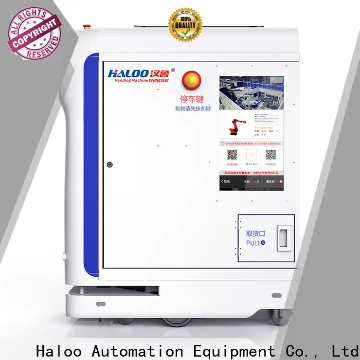 Haloo lucky box vending machine design for garbage cycling 1