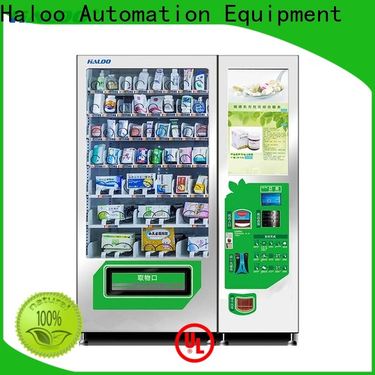 Touch Screen Snack Vending Machine Factory Haloo